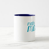 Magic Happen Typografy Tasse machen (Mittel)