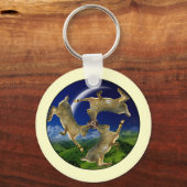 Magic Hares Schlüsselanhänger (Vorderseite)