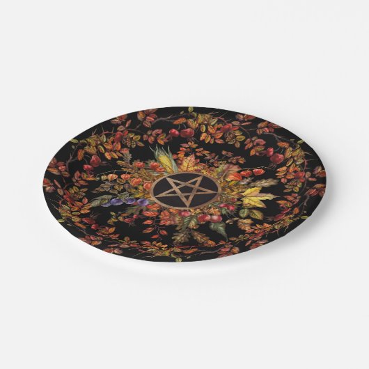 Magic Harvest Pappteller (Schrägansicht)