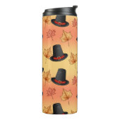 Magic Hat and Autumn Leaves Thermosbecher (Nach links gedreht)