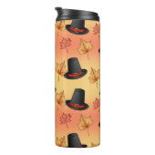 Magic Hat and Autumn Leaves Thermosbecher (Nach rechts gedreht)