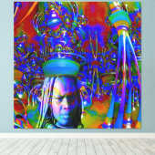 Magic Hat Leinwanddruck (Insitu (Holzboden))