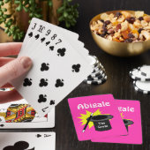 Magic Hat Personalisiert Spielkarten (In Situ)