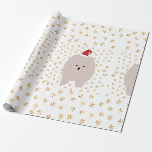 Magic Holidays Hunde liebt Wrapping Paper Geschenkpapier (Ungerollt)