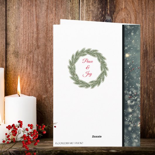 Magic Horse Weihnachtskarte Karte