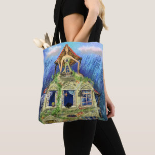 Magic House Girl Tote Bag Fantasy Tasche