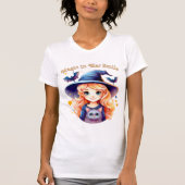 Magic in Her Smile – Women’s Halloween T-Shirt (Vorderseite)