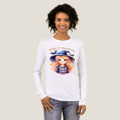 Magic in Her Smile – Women’s Halloween T-Shirt Tri-Blend Shirt (Vorderseite voll)