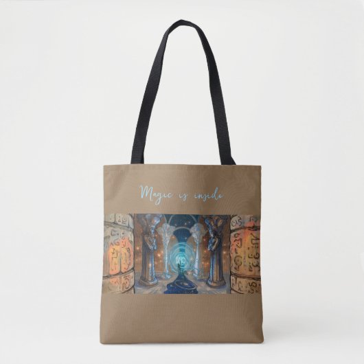 Magic is inside fantasy magic art tasche (Vorderseite)