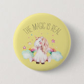 Magic is Real Unicorn Button (Vorderseite)