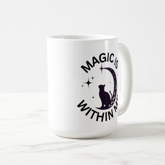 Magic is Within Me Kaffeetasse (VorderseiteRechts)