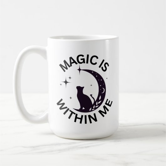 Magic is Within Me Kaffeetasse (Links)