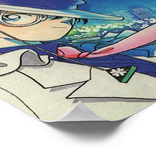 Magic Kaito Edit - Kaito Kid Poster (Ecke)