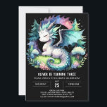 Magic Kids Dragon Birthday Einladung<br><div class="desc">Magical Kids Dragon Birthday erfasst das Wunder und die Begeisterung der Kindheit mit bezaubernden Drachendesigns und lebhaften Farben. Diese vollständig anpassbare digitale Einladung ist online editierbar, sodass Sie sie an Ihre Feier anpassen können. Ideal für kleine Träumer, die alles magisch Liebe haben, lädt diese Einladung zu einem Geburtstag voller Fantasie,...</div>