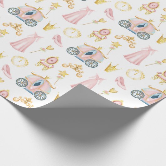 Magic Kingdom Pattern Geschenkpapier (Ecke)
