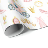 Magic Kingdom Pattern Geschenkpapier (Rolleneckpunkt)