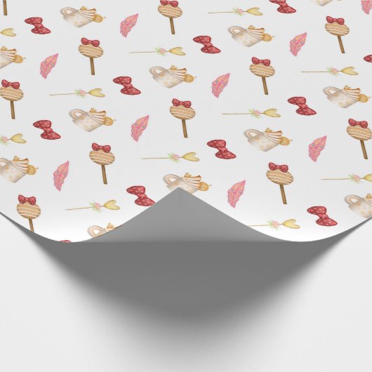 Magic Kingdom Pattern Geschenkpapier (Ecke)