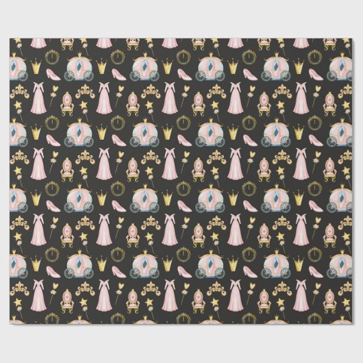 Magic Kingdom Pattern Geschenkpapier (Flach)