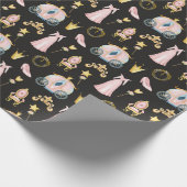 Magic Kingdom Pattern Geschenkpapier (Ecke)