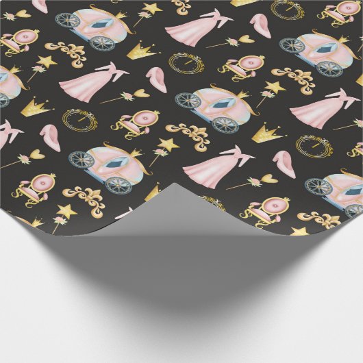 Magic Kingdom Pattern Geschenkpapier (Ecke)