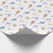 Magic Kingdom Pattern Geschenkpapier (Ecke)