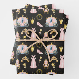 Magic Kingdom Pattern Geschenkpapier Set