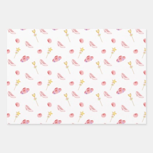 Magic Kingdom Pattern Geschenkpapier Set (Vorderseite 2)