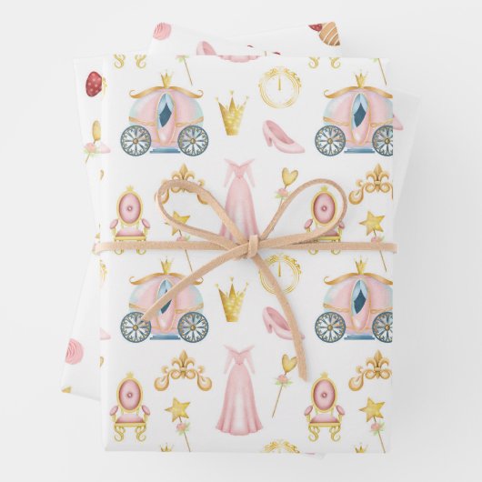 Magic Kingdom Pattern Geschenkpapier Set (Beispiel)
