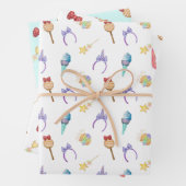 Magic Kingdom Pattern Geschenkpapier Set (Beispiel)