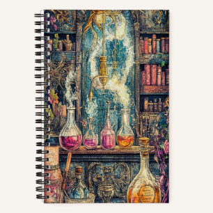 Magic Labrador 5.5" x 8.5" SpiralNotebook Notizblock