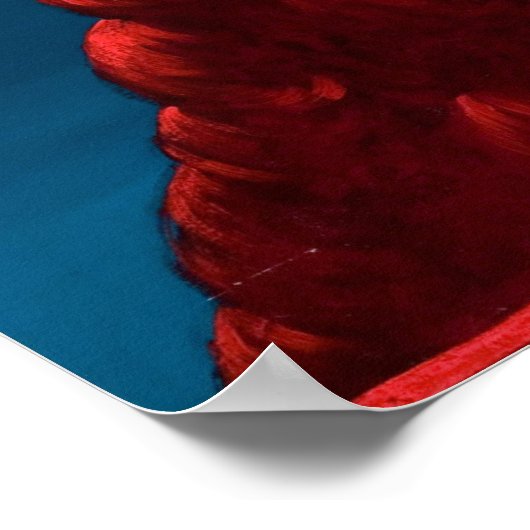 Magic Lady Pulp Button Up Poster (Ecke)