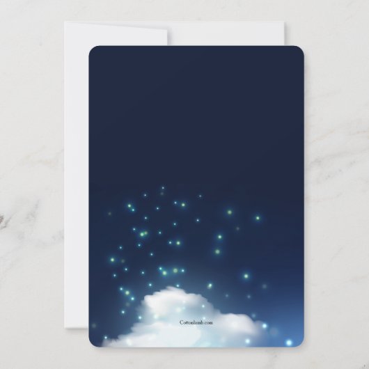 Magic Lamp Einladung (Rückseite)