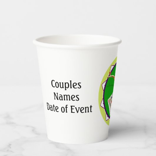 Magic Lamp Poker Chip Pappbecher (Vorderseite)