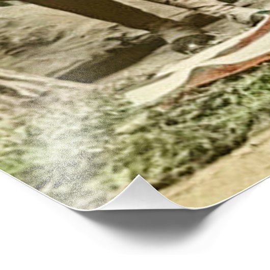 Magic Lantern Slide Zivil War Drummer Boy Fotodruck (Ecke)