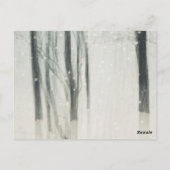 Magic Liebe Hochzeit Danke-Card Postkarte (Rückseite)