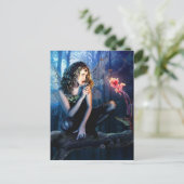 Magic Lighting Fairy Postkarte (Stehend Vorderseite)