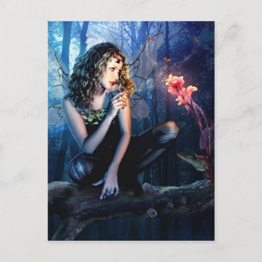 Magic Lighting Fairy Postkarte (Vorderseite)