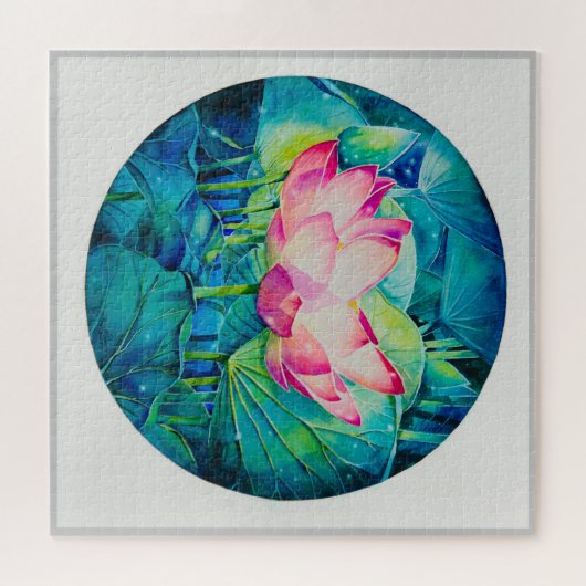 Magic Lotus Blume Puzzle (Horizontal)
