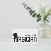 Magic Magician Card Poker Chip Unterhaltung Visitenkarte (Stehend Vorderseite)