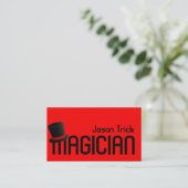 Magic Magician Card Poker Chip Unterhaltung Visitenkarte (Stehend Vorderseite)
