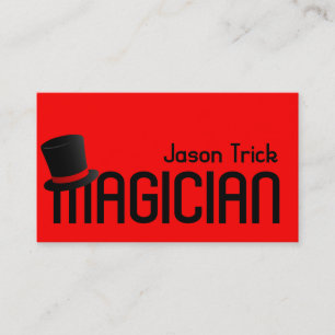 Magic Magician Card Poker Chip Unterhaltung Visitenkarte