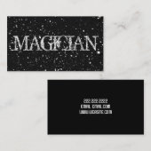 Magic Magician Card Poker Chip Unterhaltung Visitenkarte (Vorne/Hinten)