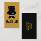 Magic Magician Card Poker Chip Unterhaltung Visitenkarte (Vorne/Hinten)