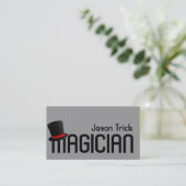 Magic Magician Card Poker Chip Unterhaltung Visitenkarte (Stehend Vorderseite)