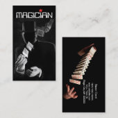 Magic Magician Card Poker Trial Unterhaltung Visitenkarte (Vorne/Hinten)