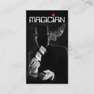 Magic Magician Card Poker Trial Unterhaltung Visitenkarte