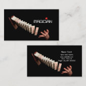 Magic Magician Card Poker Trial Unterhaltung Visitenkarte (Vorne/Hinten)