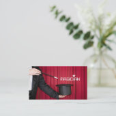 Magic Magician Card Poker Trial Unterhaltung Visitenkarte (Stehend Vorderseite)