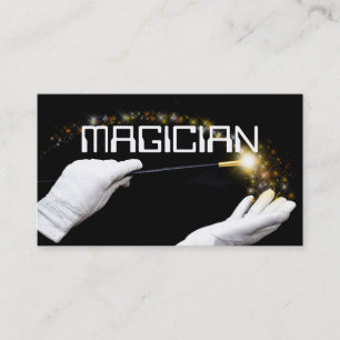Magic Magician Card Poker Trial Unterhaltung Visitenkarte