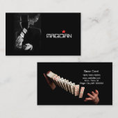 Magic Magician Card Poker Trial Unterhaltung Visitenkarte (Vorne/Hinten)